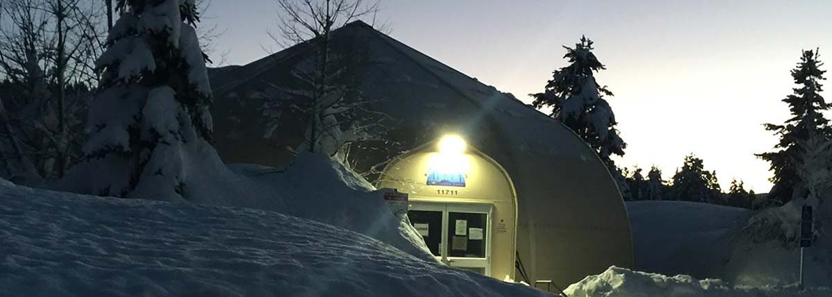 KidZone Museum Buried in Snow
