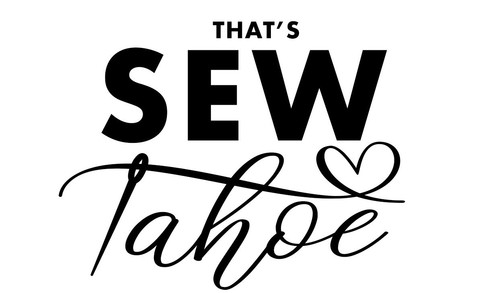 That's Sew Tahoe logo