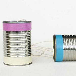 Tin Can Telephone Craft 