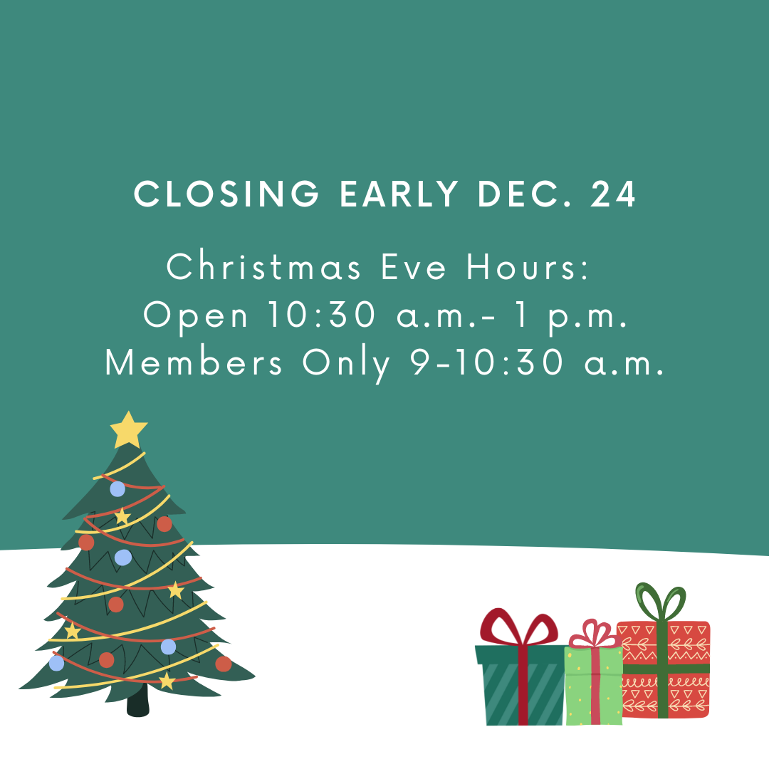 Closing early for Christmas Eve