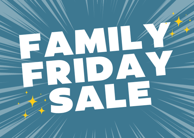 Family Friday Sale Graphic