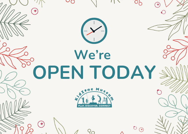 We're OPEN TODAY