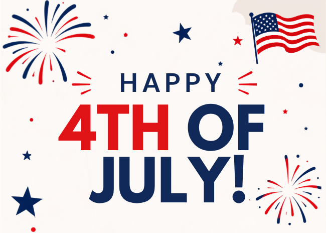 Happy 4th of July artwork